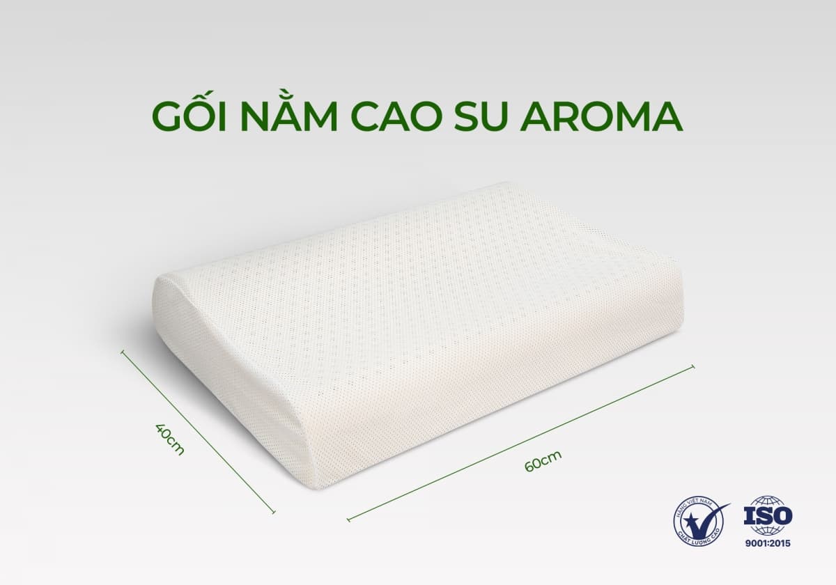 Gối cao su Aroma