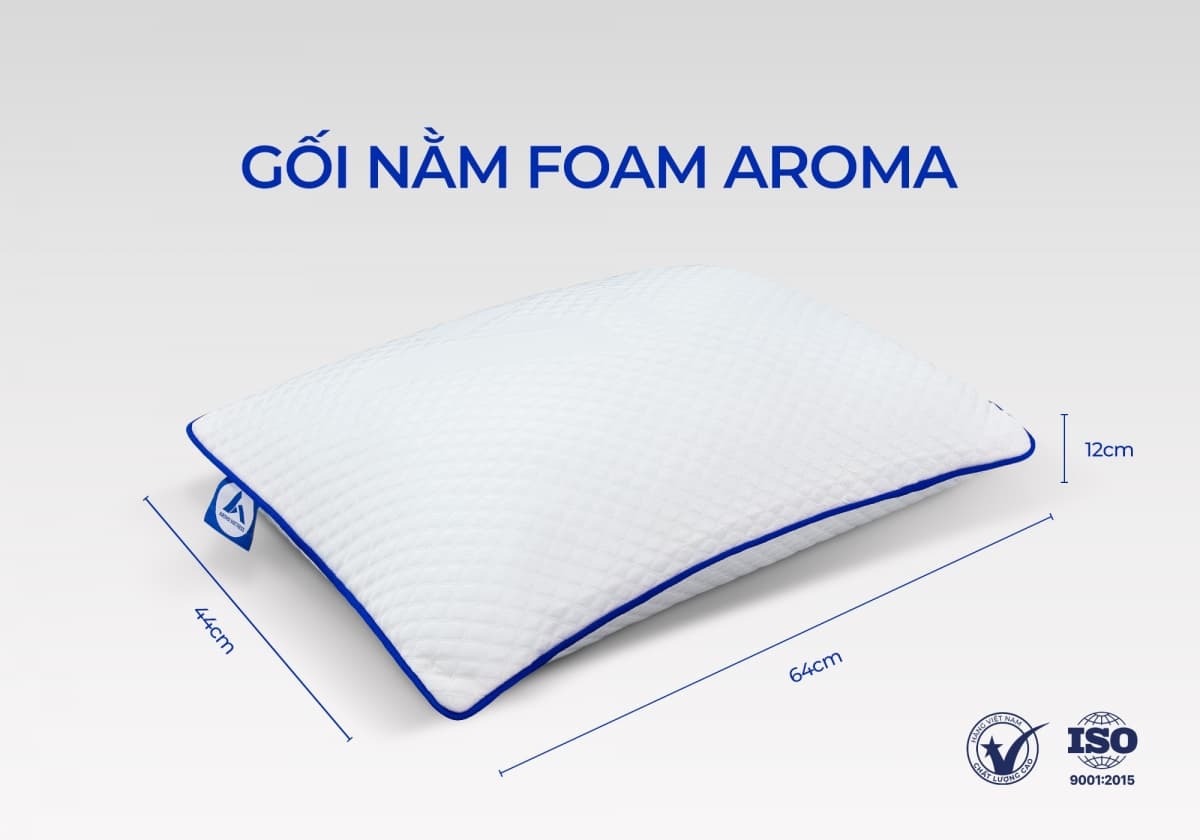 Gối Nằm Foam Aroma