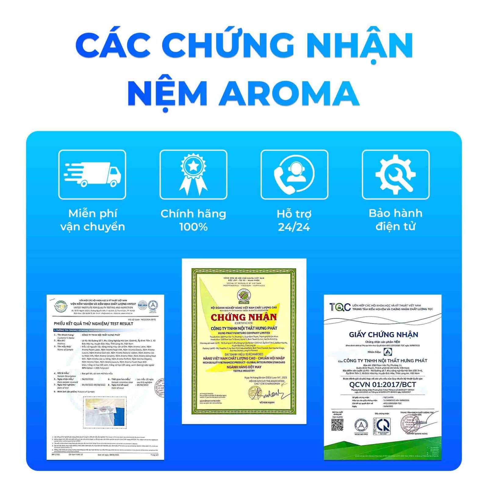 Nệm cao su thiên nhiên Aroma Organic