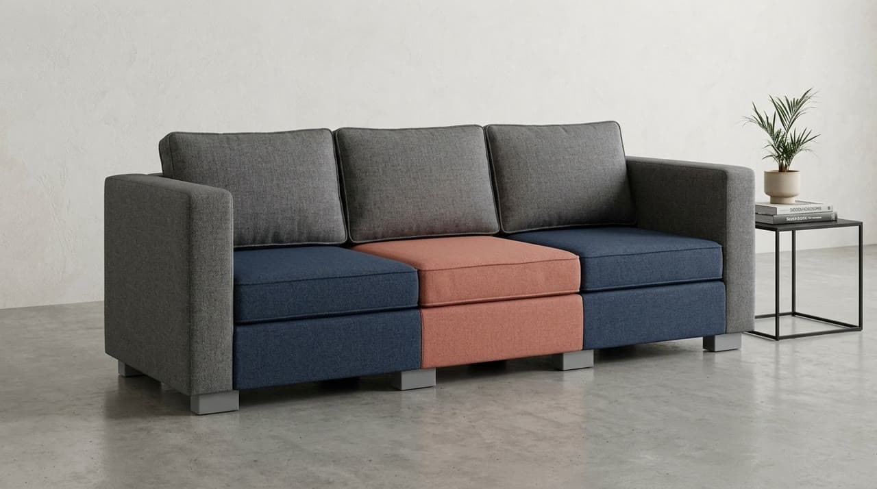 Bố Trí Phòng Khách Với Sofa Module Chữ U: Cần Diện Tích Bao Nhiêu?