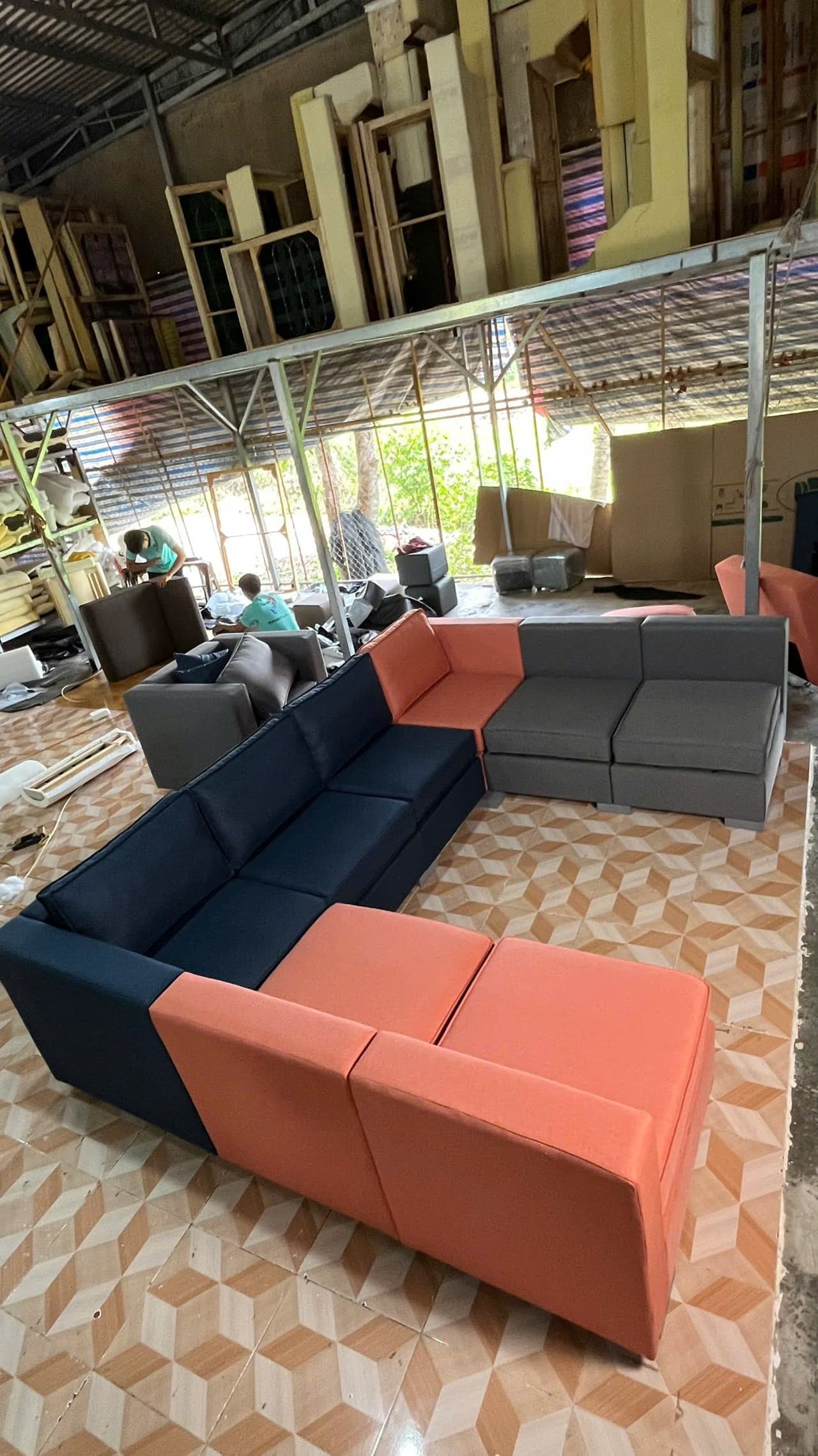 Bọc lại ghế sofa tại Vinh
