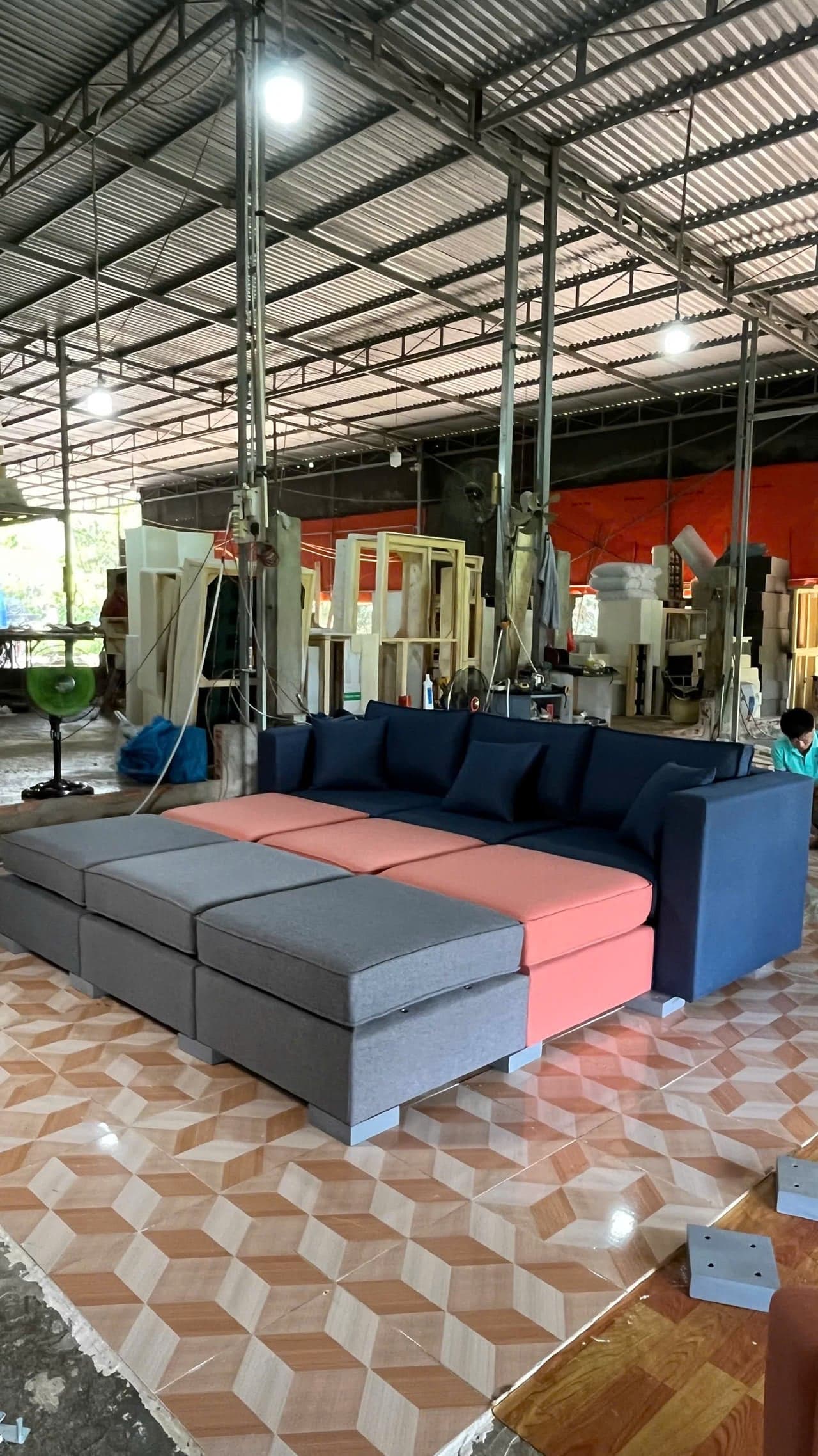 Bọc lại ghế sofa tại Vĩnh Phúc
