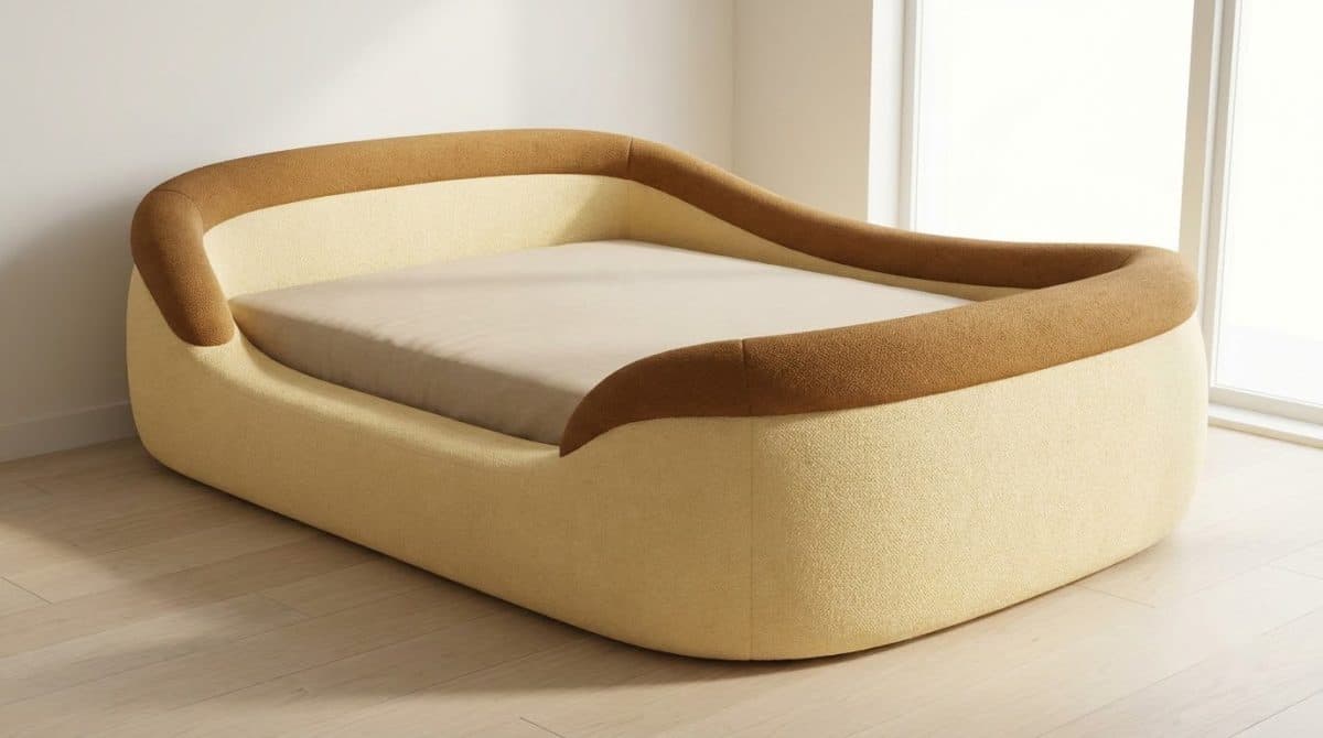 Giường Kẹo Dẻo Bánh Flan Caramel 7MODU-GS05