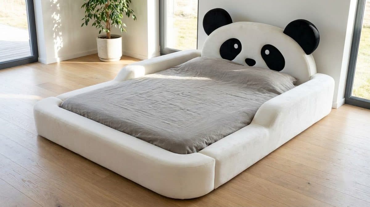 Giường Kẹo Dẻo Gấu Trúc 7MODU-GS07