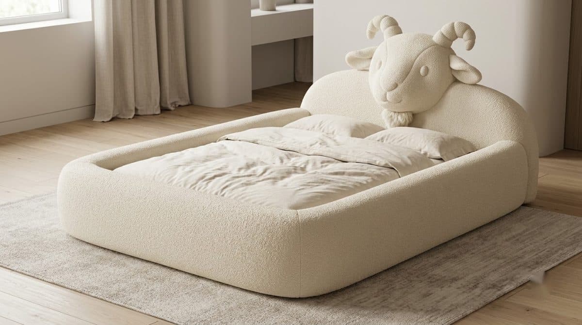 Giường Kẹo Dẻo Dê Con – Tuổi Mùi 7MODU-GS18