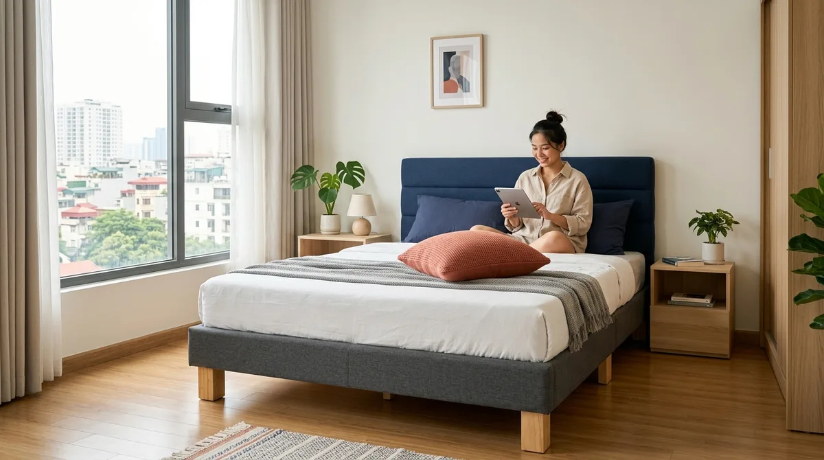 Giường tại Huế: Chọn Giường Bền, Chắc, Đúng Kích Thước
