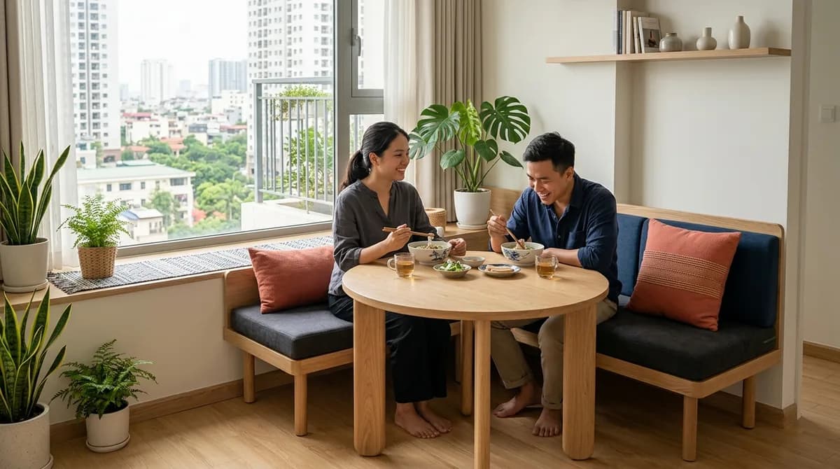 Bàn Ăn ở Đồng Tháp – Đóng Bàn Ăn Theo Mẫu, Giá Tận Xưởng
