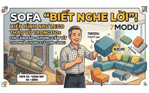 Sofa Module Nào Phù Hợp Với Người Việt?