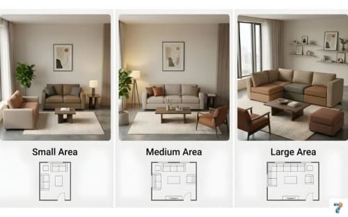 Kích Thước Sofa Chuẩn Cho Phòng Khách Bảng Tra Cứu Nhanh Theo Diện Tích