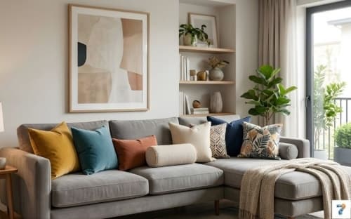 Gối Trang Trí Sofa — Cách Chọn Màu, Kích Thước Và Phối Hợp Đẹp Mắt
