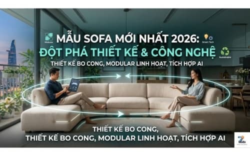 Điểm Danh 5+ Mẫu Sofa Mới Nhất 2026: Đột Phá Thiết Kế & Công Nghệ