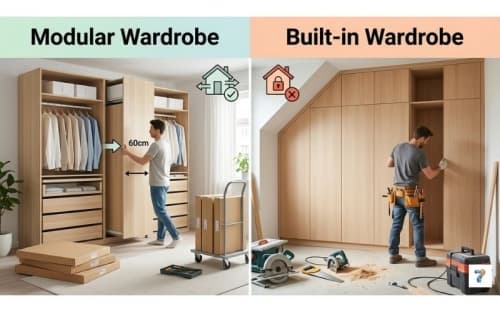 Tủ Áo Module vs Tủ Áo Đóng Tại Chỗ: Đâu Là Lựa Chọn Tốt Hơn?