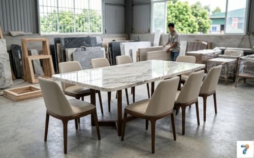 Mua Bàn Ghế Ăn Mặt Đá Tại Long Thành: Đẹp, Rẻ, Giá Xưởng