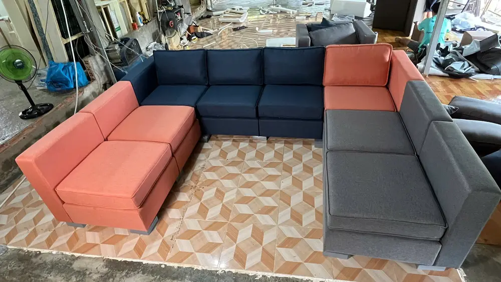 Sofa Chữ U — sofa module 7MODU (ảnh thật)